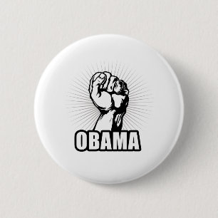 BADGE ROND 5 CM POUVOIR OBAMA