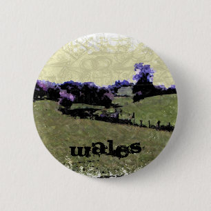 Badge Rond 5 Cm Powys Doodle