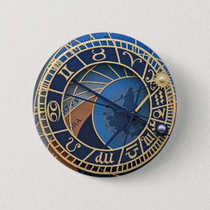 BADGE ROND 5 CM PRAGUE