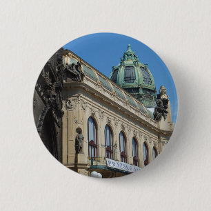Badge Rond 5 Cm Prague / Praha bouton personnalisé