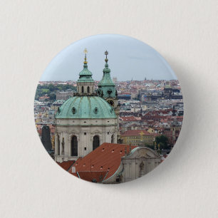 Badge Rond 5 Cm Prague / Praha bouton personnalisé