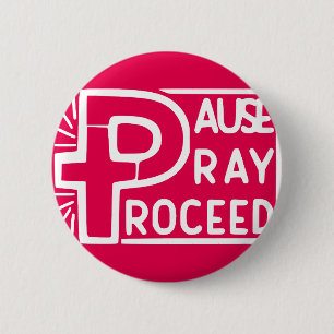 BADGE ROND 5 CM PRATIQUE DE LA PAUSE