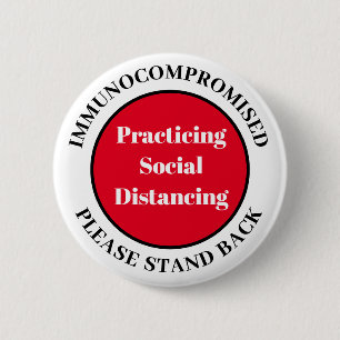 Badge Rond 5 Cm Pratiquer la désorganisation sociale