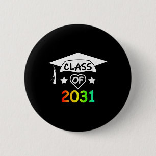 Badge Rond 5 Cm Pré-K Premier Jour De La Maternelle Croissent Avec