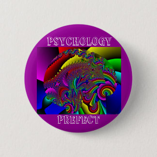 Badge Rond 5 Cm Préfet de psychologie