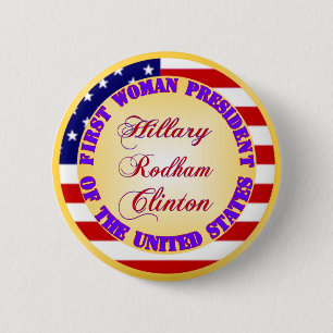 Badge Rond 5 Cm Première femme