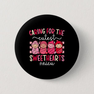 Badge Rond 5 Cm Prendre soin des plus mignons amours Infirmière en