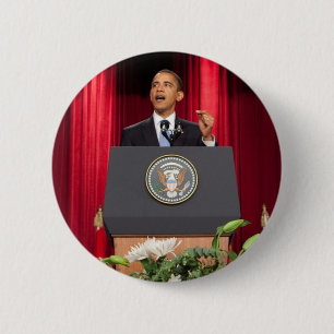 Badge Rond 5 Cm Président Barack Obama