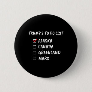 Badge Rond 5 Cm Président Donald Trump Fiction Politique Humour Bl