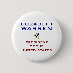 Badge Rond 5 Cm Président Etats-Unis V2 de terriers d'Elizabeth