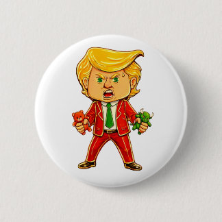 Badge Rond 5 Cm President Trump Pin Funny Trump Invest Trump Meme