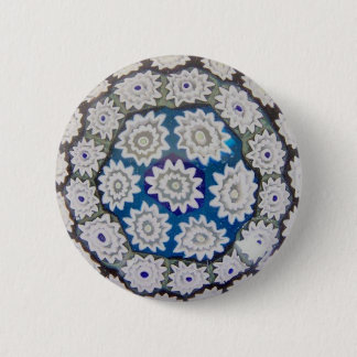 Badge Rond 5 Cm Presse-papiers en verre de Millefiore d'Italien