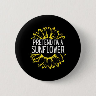 Badge Rond 5 Cm Prétendre que je suis un costume d'Halloween Tourn