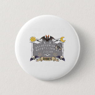 Badge Rond 5 Cm Prétendre que je suis une gomme drôle Lazy Hallowe