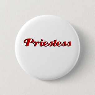 Badge Rond 5 Cm prêtresse
