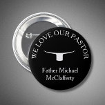 Badge Rond 5 Cm Prêtrise Ordination Pasteur Collègue prêtre<br><div class="desc">Cette épingle polyvalente, avec un design classique de collier prêtre, est parfaite pour honorer et célébrer les prêtres à toute occasion spéciale. Qu’il s’agisse d’une ordination, d’un anniversaire, d’un dimanche de prêtrise ou d’un signe d’appréciation, cette épingle sert de moyen significatif de reconnaître l’appel sacré du sacerdoce. Son design élégant...</div>