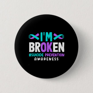 Badge Rond 5 Cm Prévention de la rupture de conscience