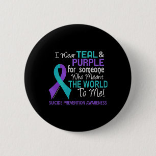 Badge Rond 5 Cm Prévention Du Suicide Pour Quelqu'Un Qui Veut Que 