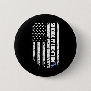 Badge Rond 5 Cm Prévention Suicide Prévention Prévenir Suicide Us
