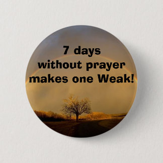 Badge Rond 5 Cm Prière