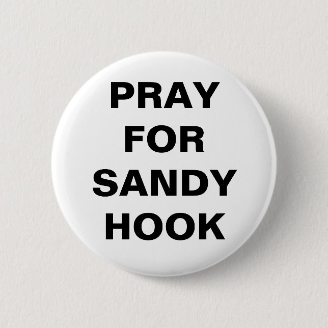 BADGE ROND 5 CM PRIEZ POUR SANDY HOOK (Devant)