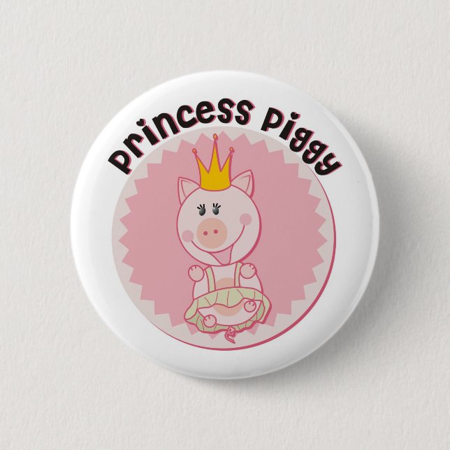 Badge Rond 5 Cm Princess_Piggy (Devant)