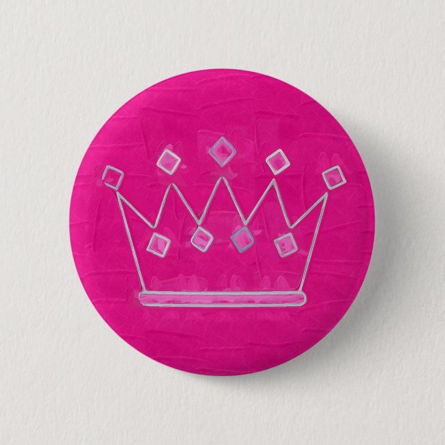 Badge Rond 5 Cm princesse (Devant)