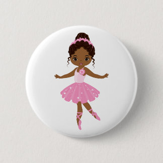 Badge Rond 5 Cm Princesse Ballerina