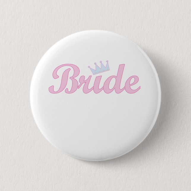 Badge Rond 5 Cm Princesse Bride (Devant)