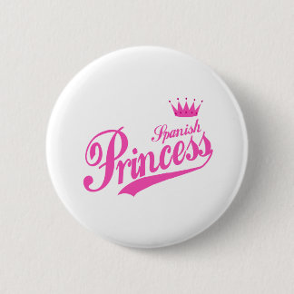 Badge Rond 5 Cm Princesse espagnole