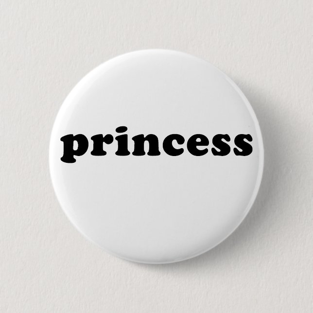 Badge Rond 5 Cm PRINCESSE générique T-shirts (Devant)