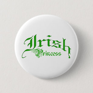 Badge Rond 5 Cm Princesse irlandaise
