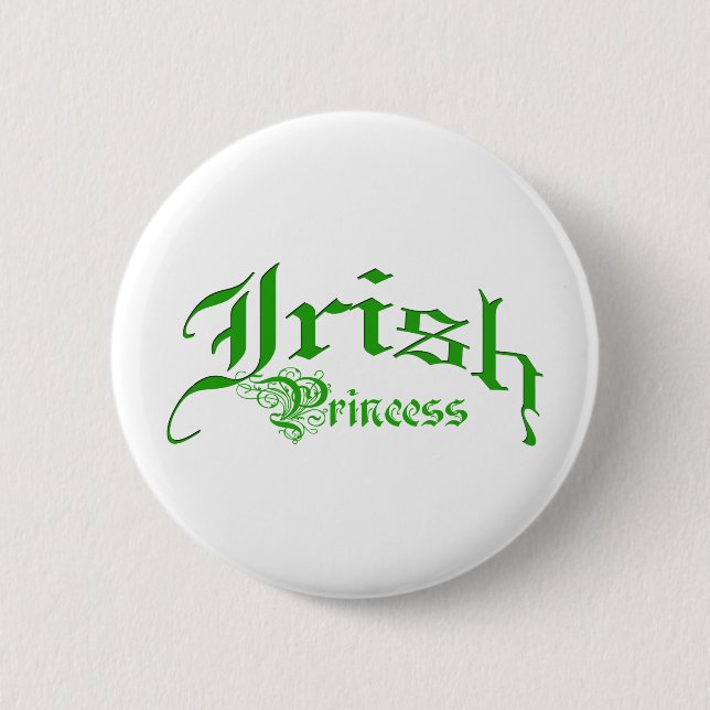 Badge Rond 5 Cm Princesse irlandaise (Devant)
