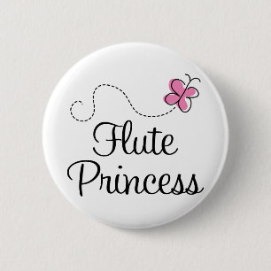 Badge Rond 5 Cm Princesse mignonne de cannelure