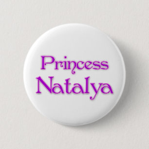 Badge Rond 5 Cm Princesse Natalya
