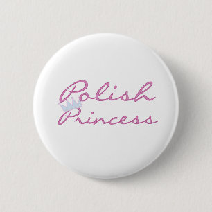 Badge Rond 5 Cm Princesse polonaise