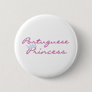 Badge Rond 5 Cm Princesse portugaise