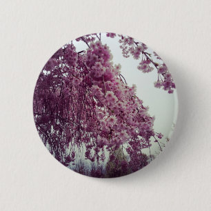 Badge Rond 5 Cm Printemps