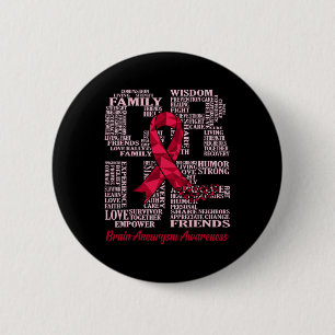 Badge Rond 5 Cm Prise en charge du mois du ruban pour la sensibili