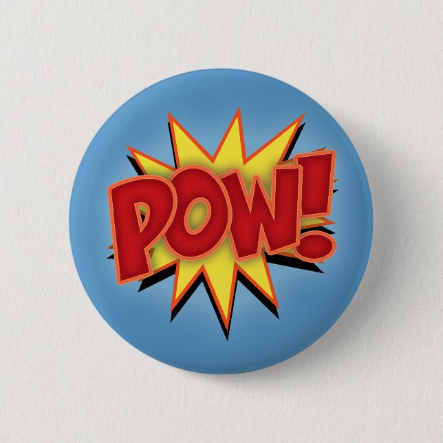 Badge Rond 5 Cm Prisonnier de guerre ! (Devant)