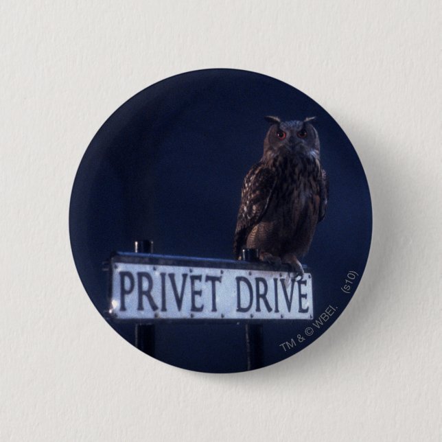 Badge Rond 5 Cm Privet Drive (Devant)