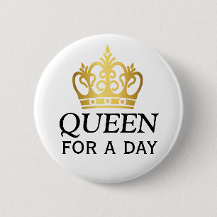 Badge Rond 5 Cm Prix Reine d'un Jour