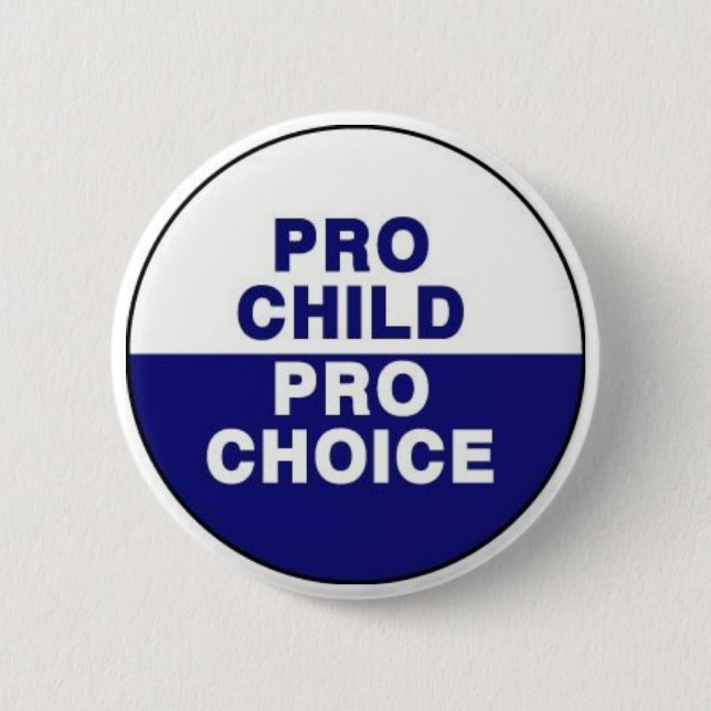 Badge Rond 5 Cm Pro choix de pro enfant (Devant)