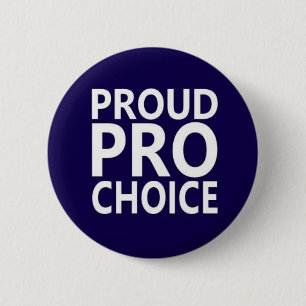 Badge Rond 5 Cm pro choix fier