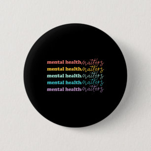 Badge Rond 5 Cm Problèmes de santé Cadeau Maladie cérébrale humain