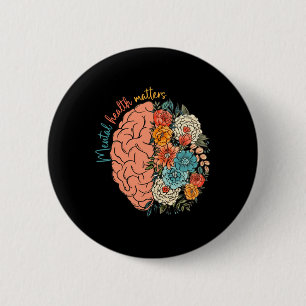 Badge Rond 5 Cm Problèmes de santé Sensibilisation à la maladie cé