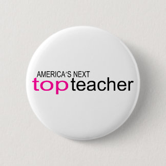 Badge Rond 5 Cm Prochain professeur supérieur des Amériques