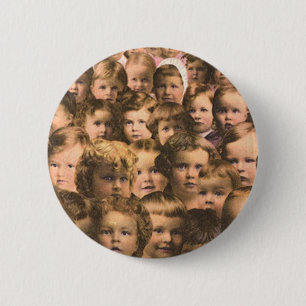 Badge Rond 5 Cm Produit vintage Étiquette Art, Eskay's Baby Food