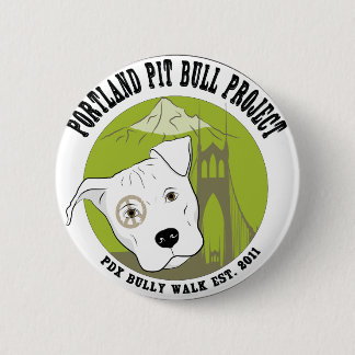 Badge Rond 5 Cm Produits d'amusement de projet de pitbull de