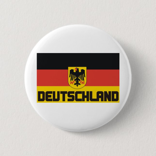 Badge Rond 5 Cm Produits et conceptions du Deutschland ! (Devant)